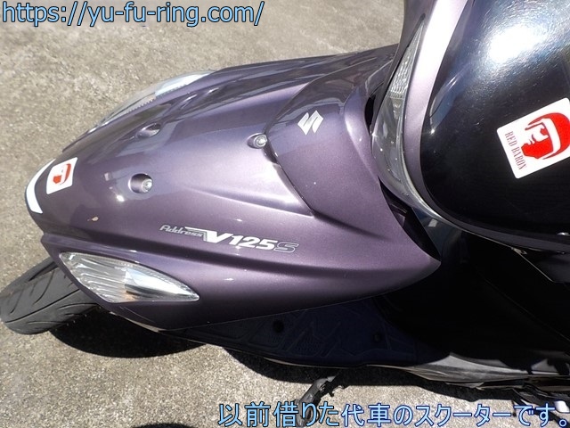 以前借りた代車のスクーターです。